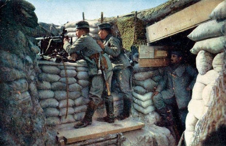 The First World War: Color photographs of the German Front 1914-1918