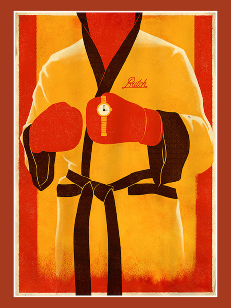 Retro cigarette card-inspired ‘Pulp Fiction’ posters are super cool, honey bunny - Dangerous Minds (F)