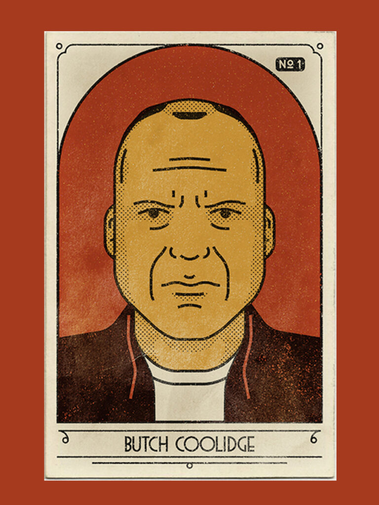 Retro cigarette card-inspired ‘Pulp Fiction’ posters are super cool, honey bunny - Dangerous Minds (F)