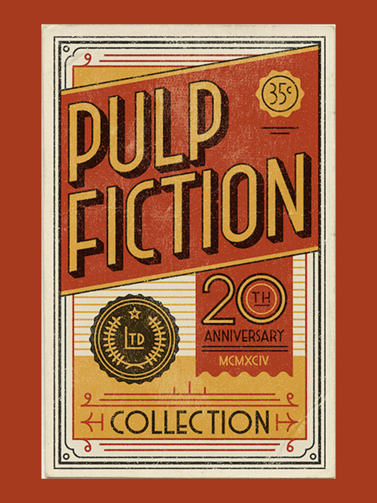 Retro cigarette card-inspired ‘Pulp Fiction’ posters are super cool, honey bunny - Dangerous Minds (F)