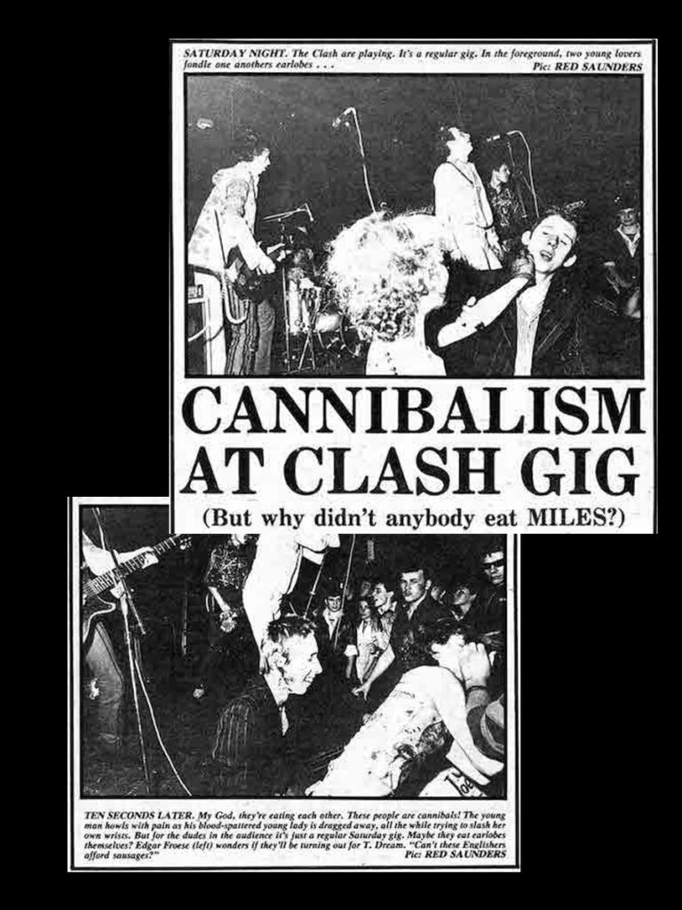 Shane MacGowan perpetrates ‘Cannibalism at Clash gig,’ 1976 - Dangerous Minds 02