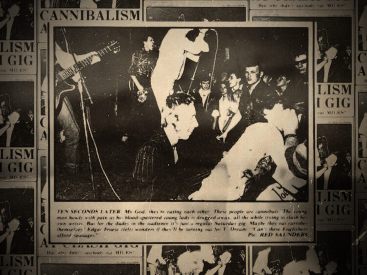 Shane MacGowan perpetrates ‘Cannibalism at Clash gig,’ 1976 - Dangerous Minds