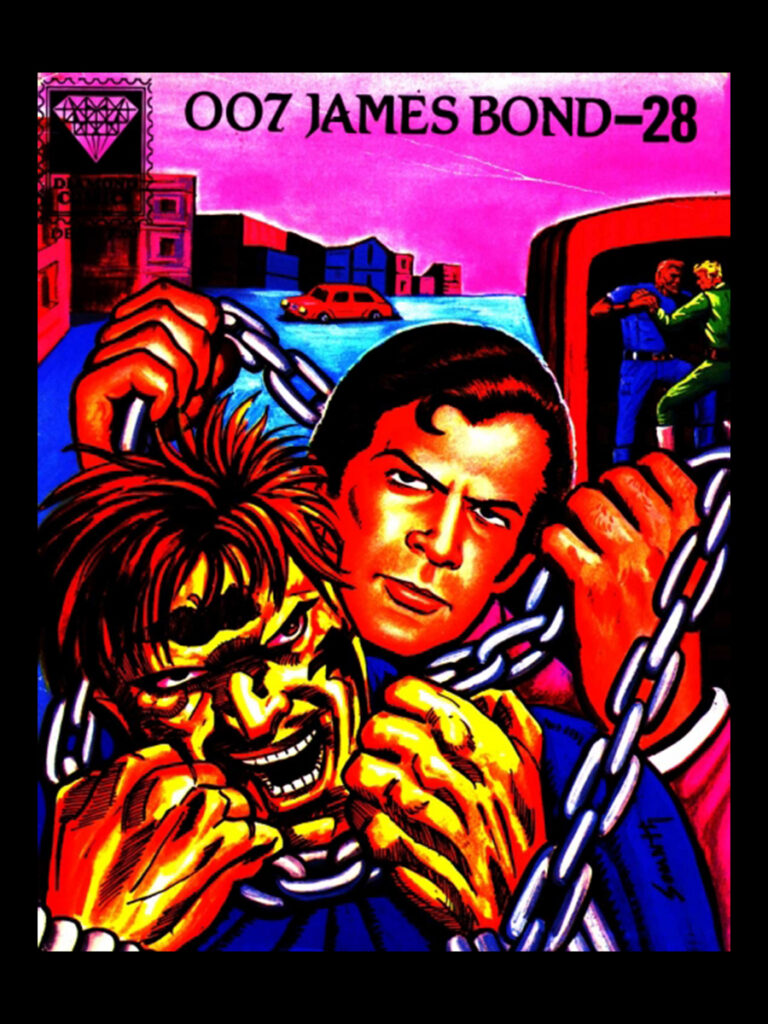 Totally Insane James Bond comic books from India