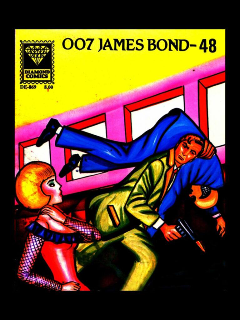 Totally Insane James Bond comic books from India