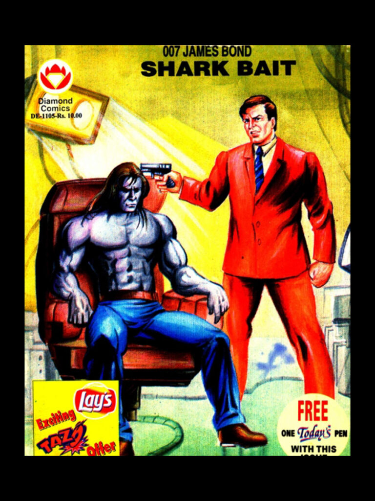 Totally Insane James Bond comic books from India