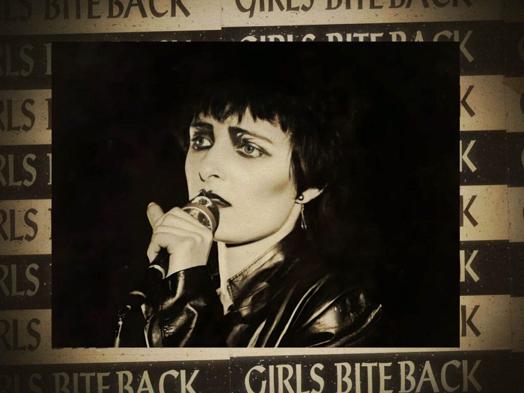 Siouxsie Sioux at the Edinburgh Tiffany's, 1980