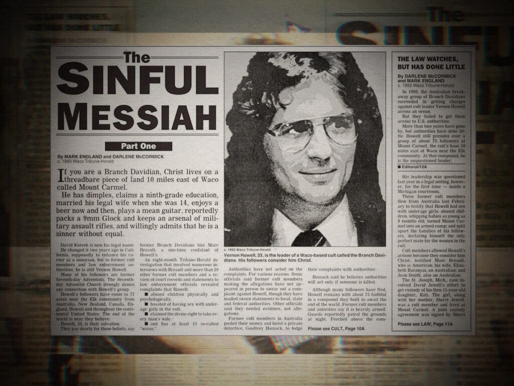 ‘Mad Man in Waco’- The haunting rock ballads of cult leader David Koresh