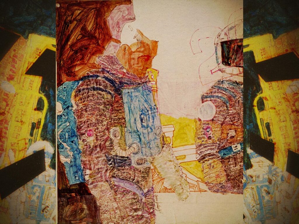 Astonishing illustrations from the set of Kubrick’s ‘2001- A Space Odyssey’ - Dangerous Minds