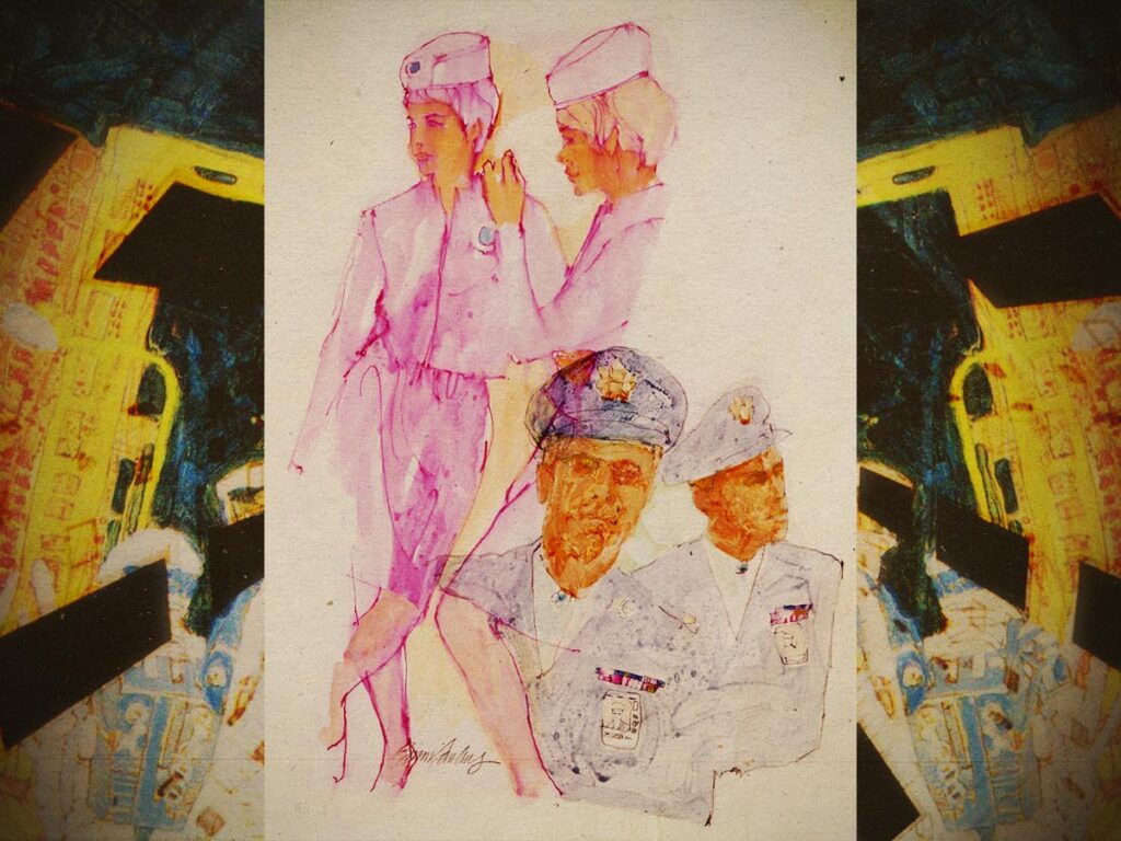 Astonishing illustrations from the set of Kubrick’s ‘2001- A Space Odyssey’ - Dangerous Minds