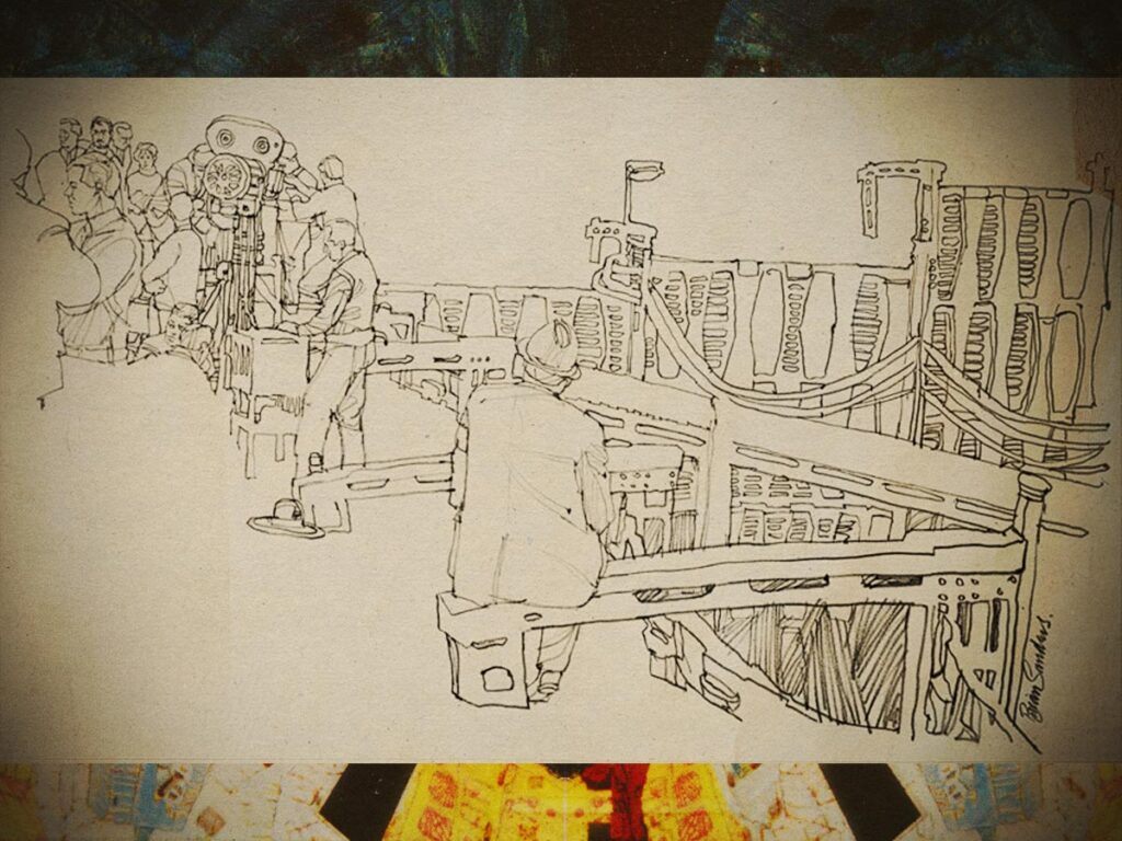 Astonishing illustrations from the set of Kubrick’s ‘2001- A Space Odyssey’ - Dangerous Minds