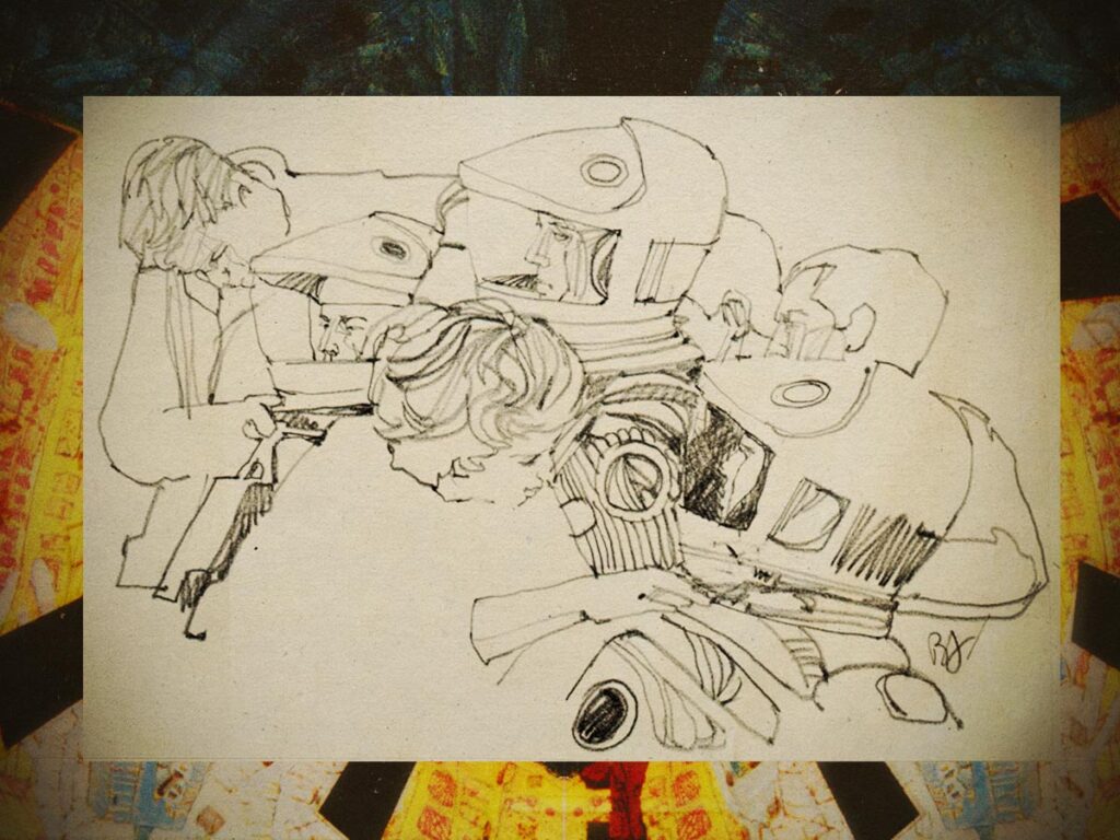 Astonishing illustrations from the set of Kubrick’s ‘2001- A Space Odyssey’ - Dangerous Minds
