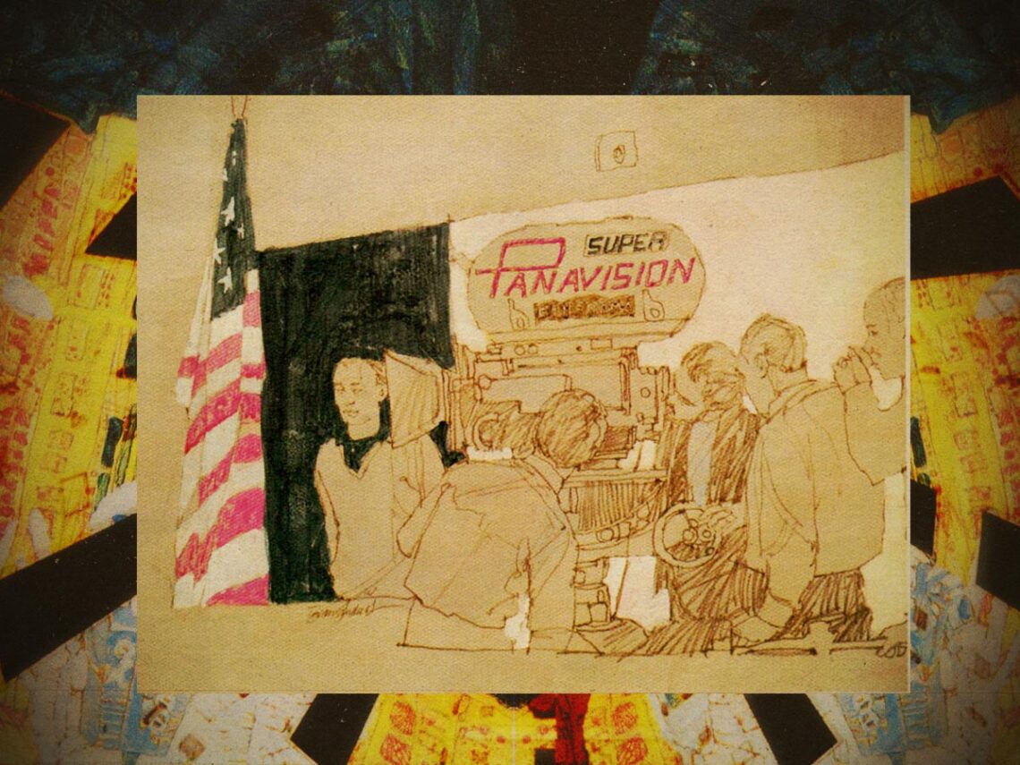 Astonishing illustrations from the set of Kubrick’s ‘2001- A Space Odyssey’ - Dangerous Minds 01