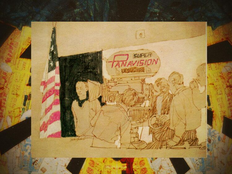 Astonishing illustrations from the set of Kubrick’s ‘2001- A Space Odyssey’ - Dangerous Minds 01