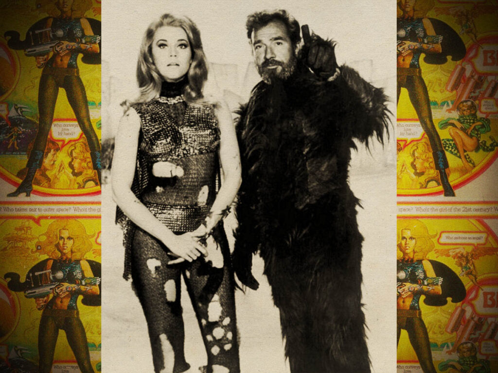 Jane Fonda and Ugo Tognazzi