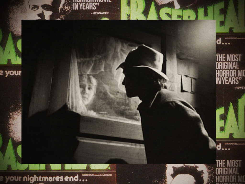 Lynch directs Charlotte Stewart and in the scene in which Henry arrives at the X household for dinner