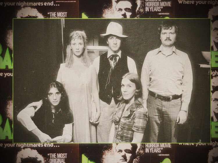 Doreen Small, Charlotte Stewart, David Lynch, Catherine Coulson, and Herbert Cardwell