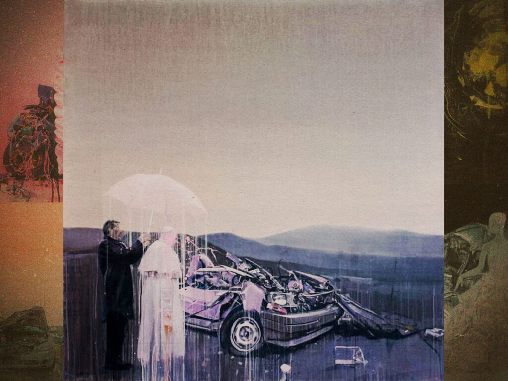 Crash- Fernando Gómez Balbontín’s paintings of death and disaster - Dangerous Minds 06