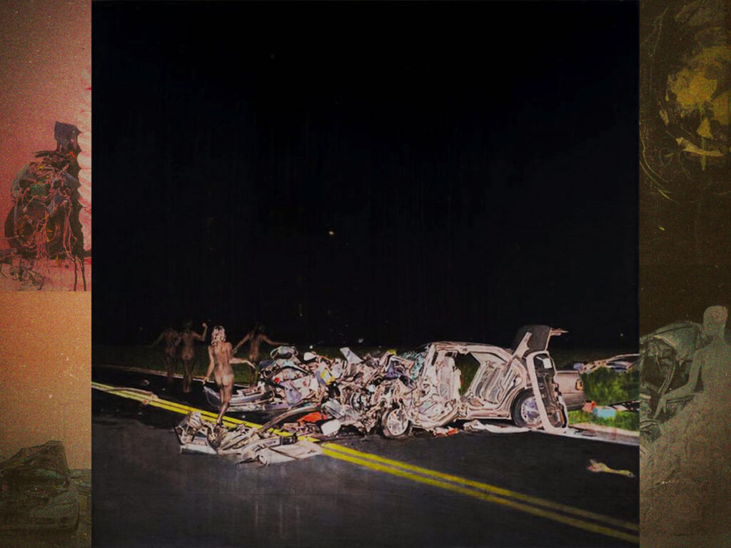 Crash- Fernando Gómez Balbontín’s paintings of death and disaster - Dangerous Minds 09