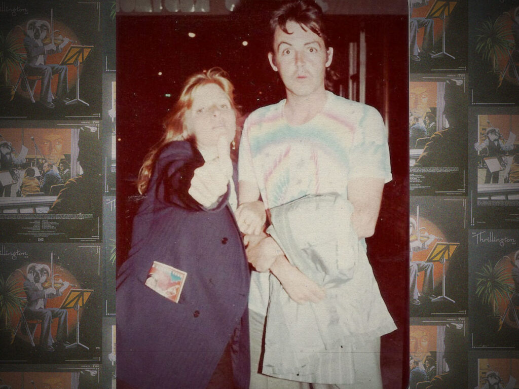 Paul and Linda McCartney