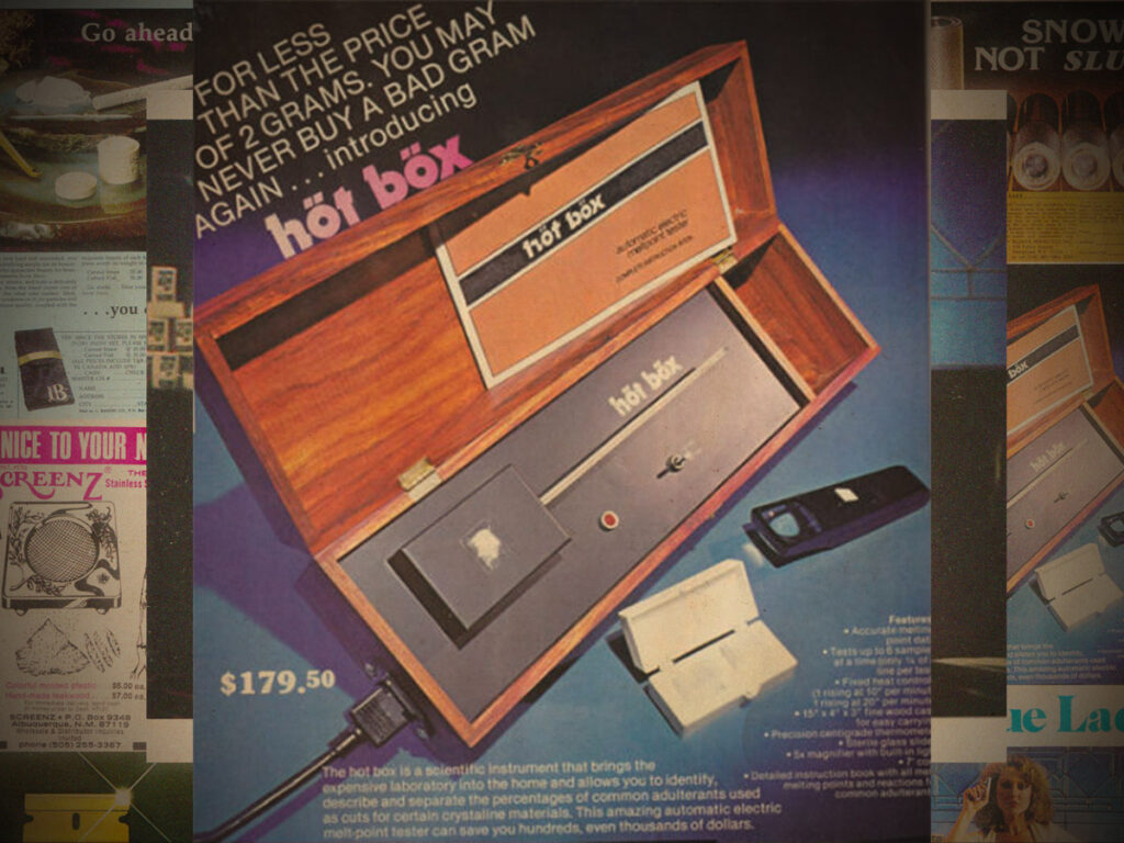 Let it snow- Shameless cocaine ads of the 1970s