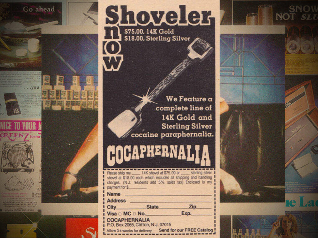 Let it snow- Shameless cocaine ads of the 1970s