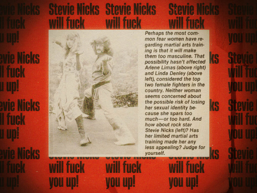 Stevie Nicks will fuck you up