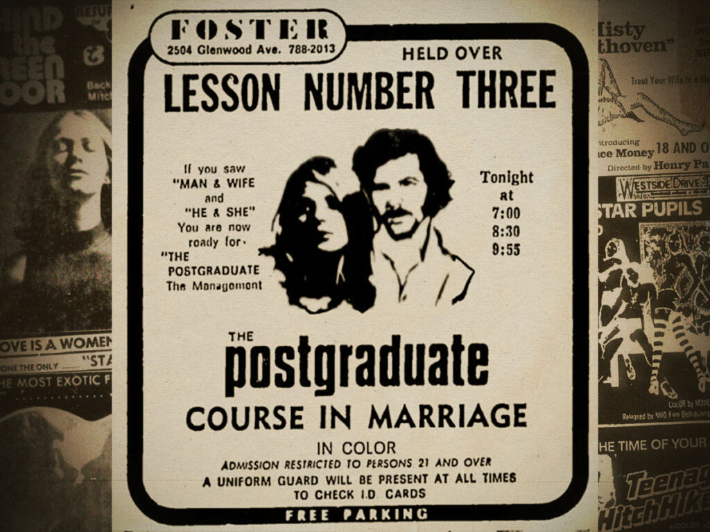 The lost art of vintage porno film advertising