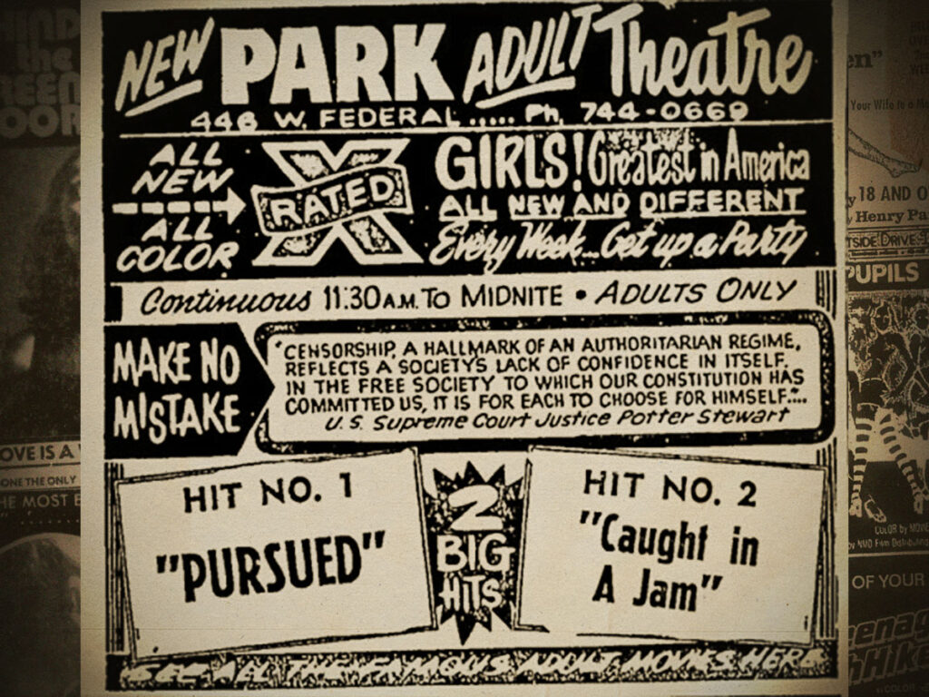 The lost art of vintage porno film advertising