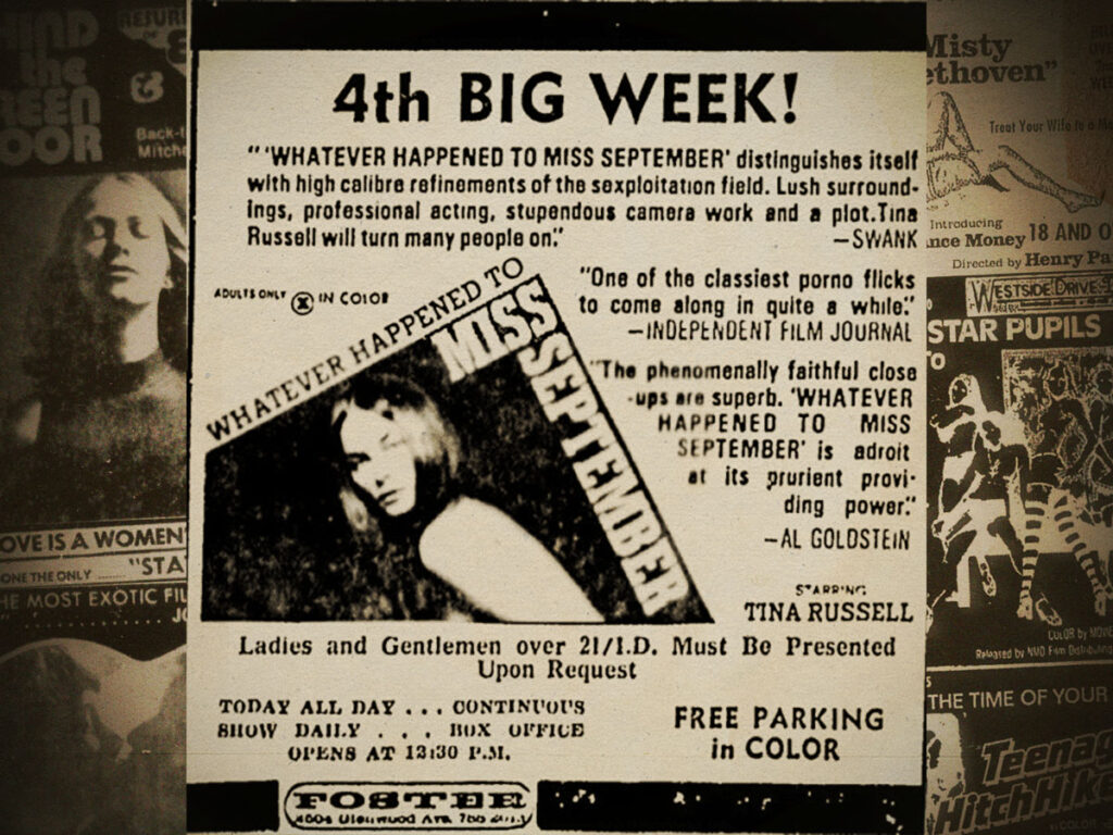 The lost art of vintage porno film advertising