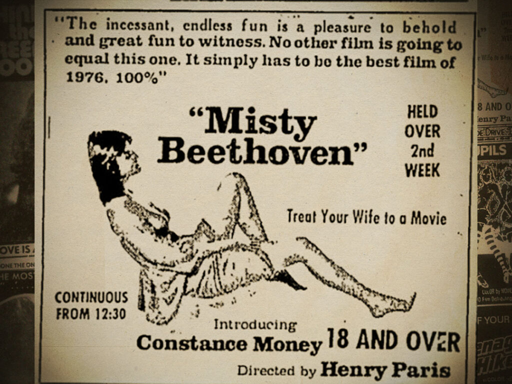 The lost art of vintage porno film advertising