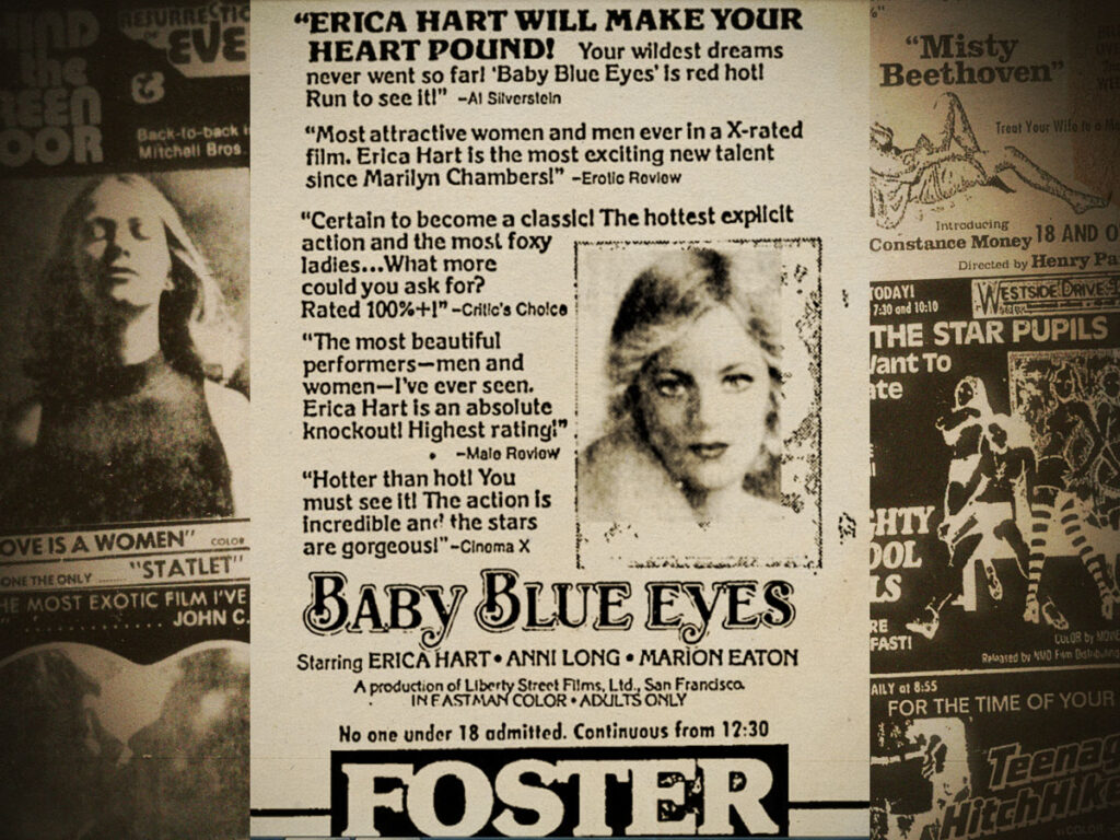 The lost art of vintage porno film advertising