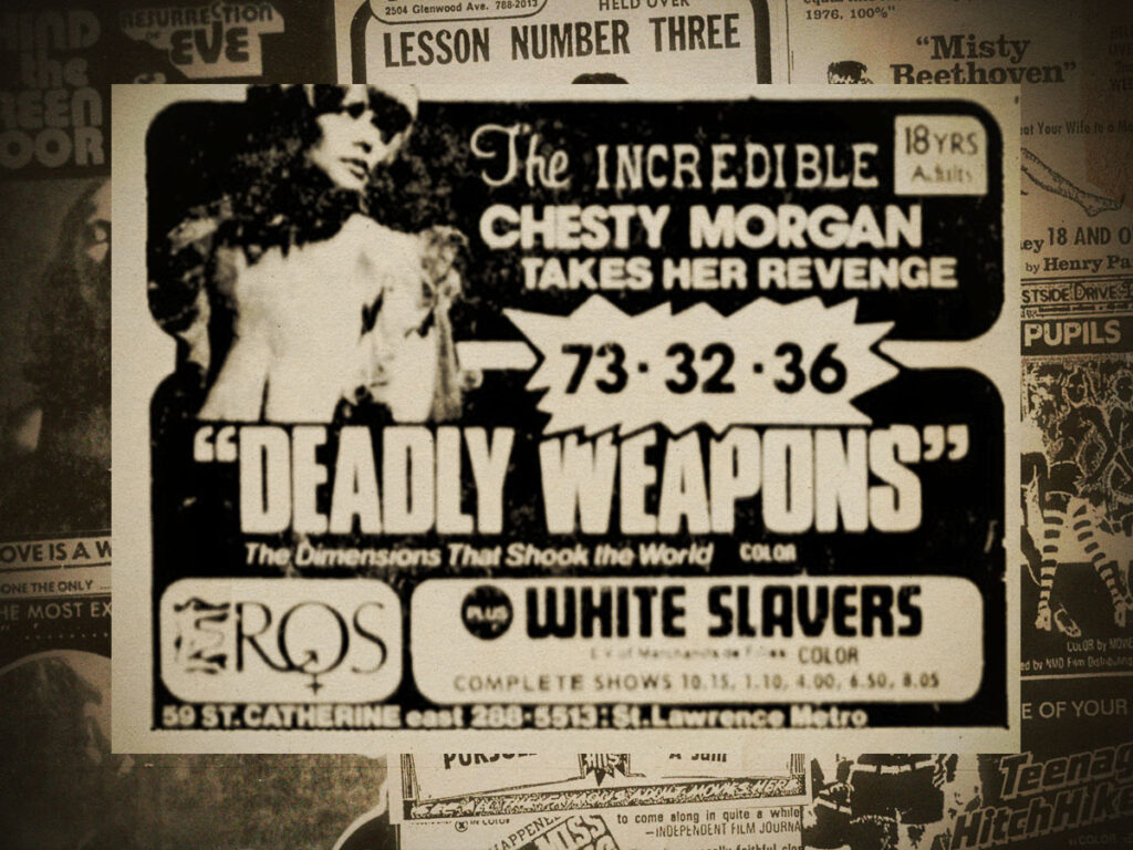 The lost art of vintage porno film advertising