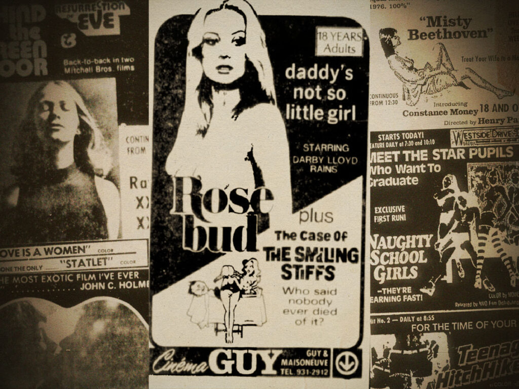 The lost art of vintage porno film advertising