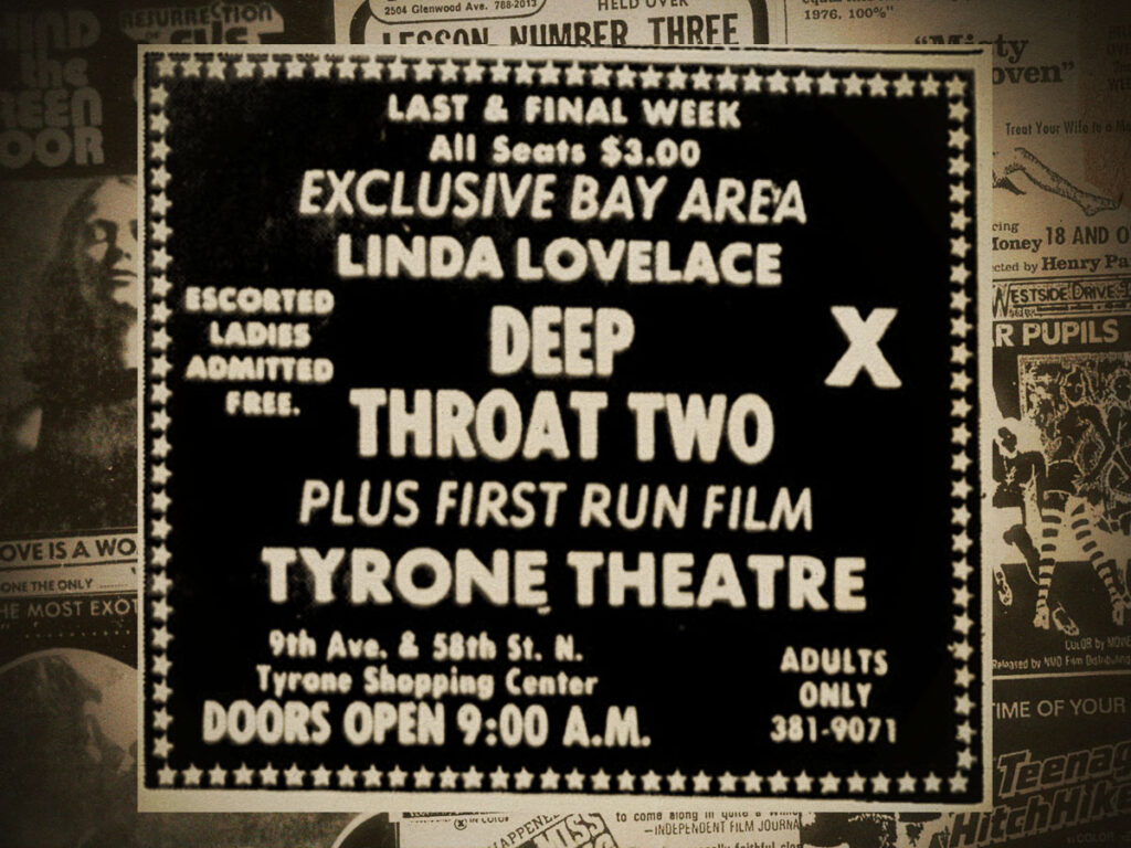 The lost art of vintage porno film advertising