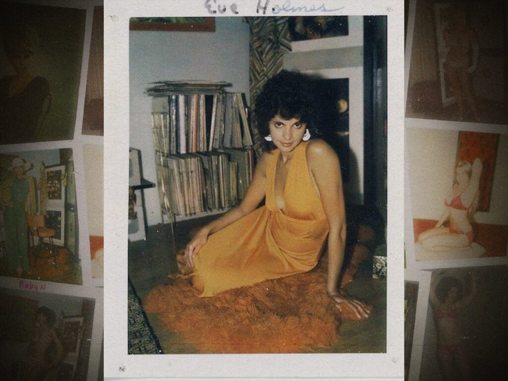 Vintage stripper audition Polaroids from the 60s and 70s