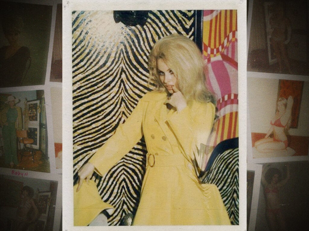 Vintage stripper audition Polaroids from the 60s and 70s