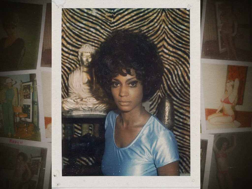 Vintage stripper audition Polaroids from the 60s and 70s