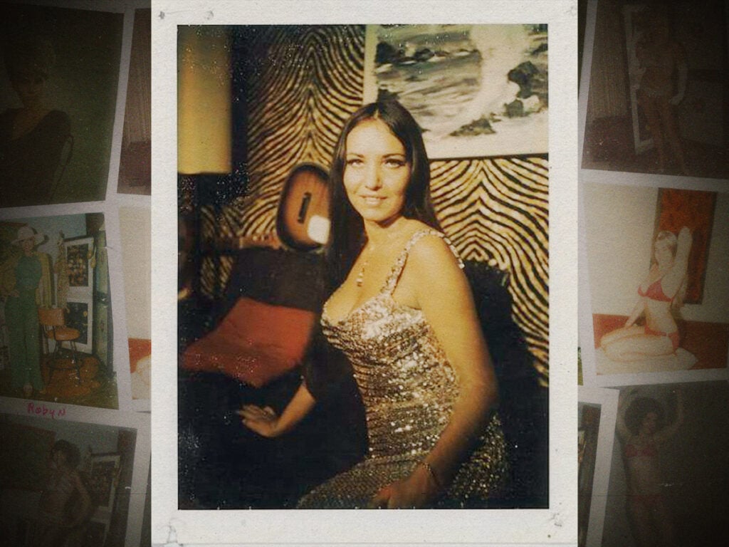 Vintage stripper audition Polaroids from the 60s and 70s