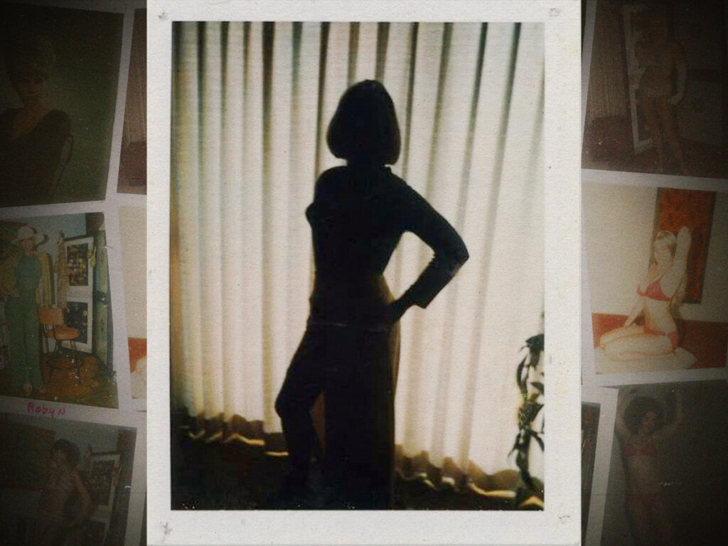 Vintage stripper audition Polaroids from the 60s and 70s