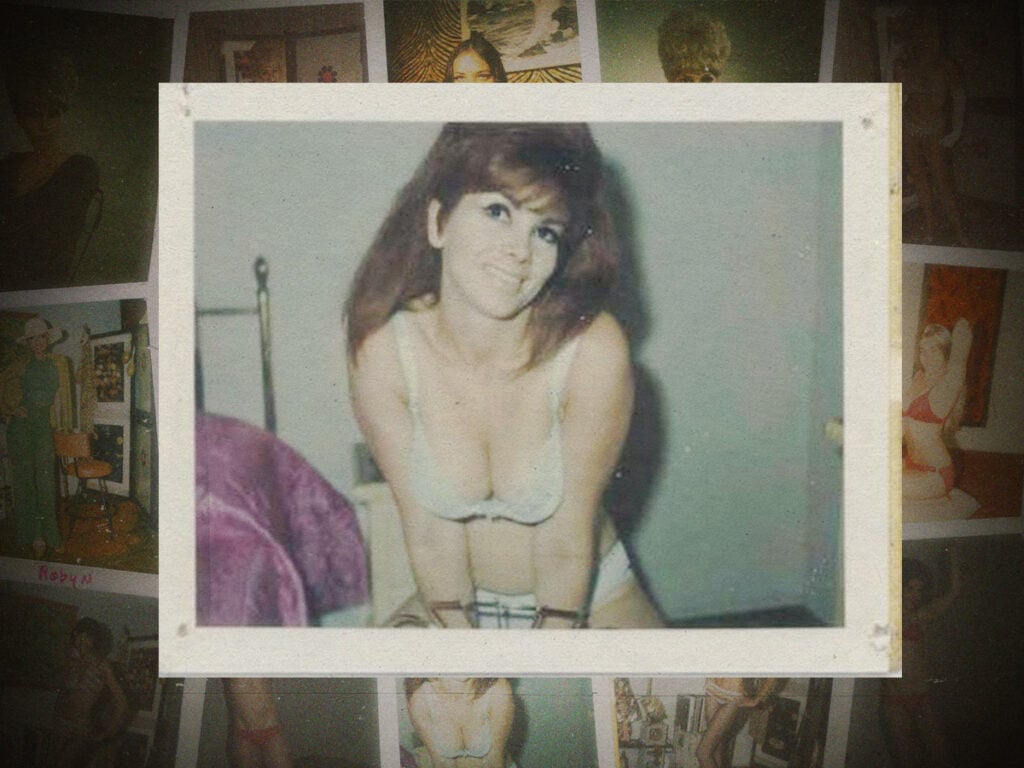 Vintage stripper audition Polaroids from the 60s and 70s