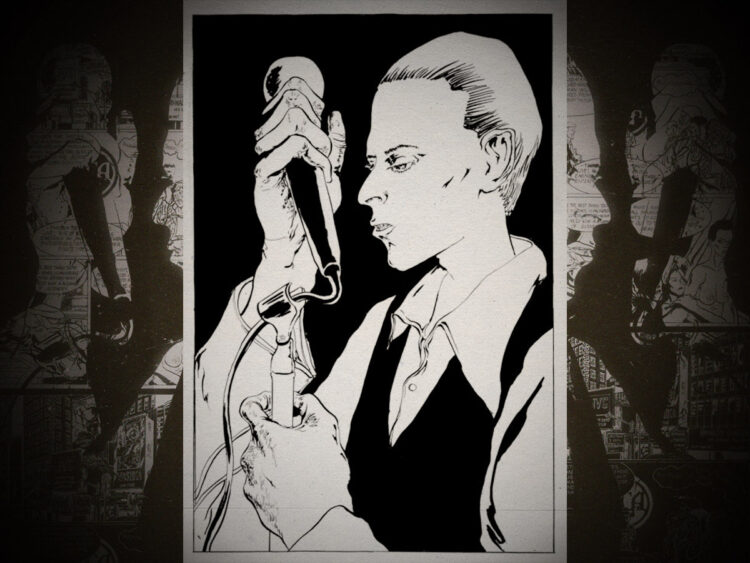 ‘The Side Effects of the Cocaine’- Mini-comic about David Bowie’s paranoid, coked-up years - Dangerous Minds 01