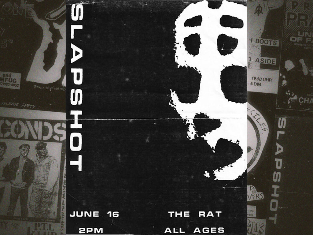 An amazing collection of classic straight edge fliers