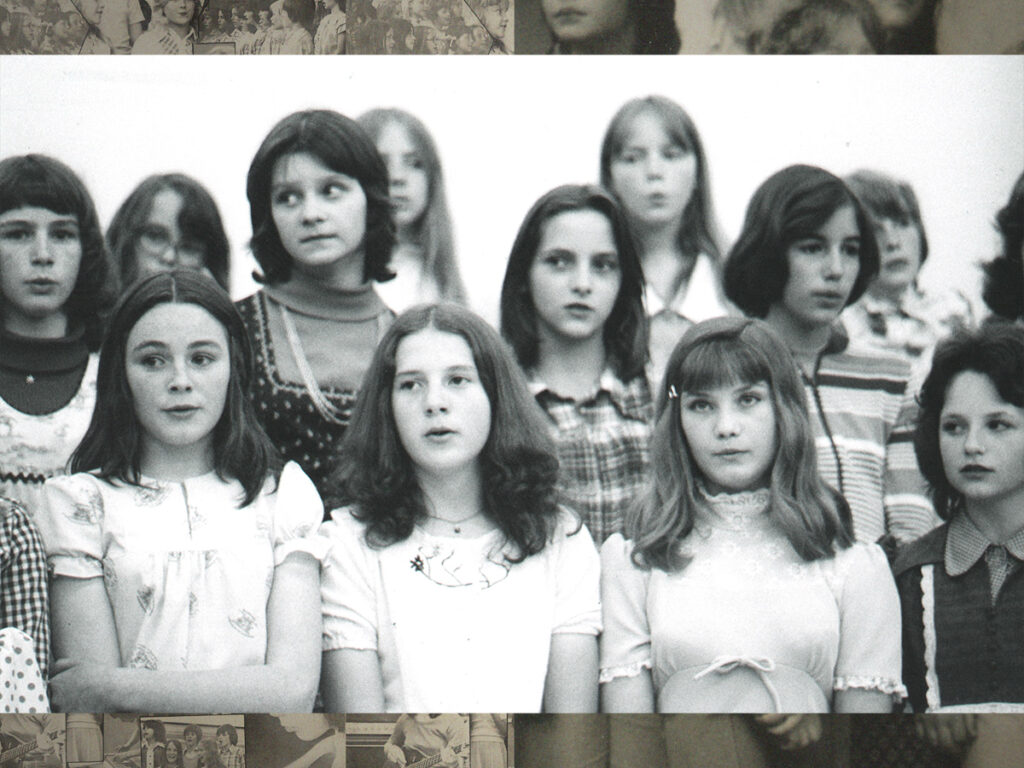 Innocence & Despair- 1970s school children sing Bowie, Beach Boys, Beatles and Eagles