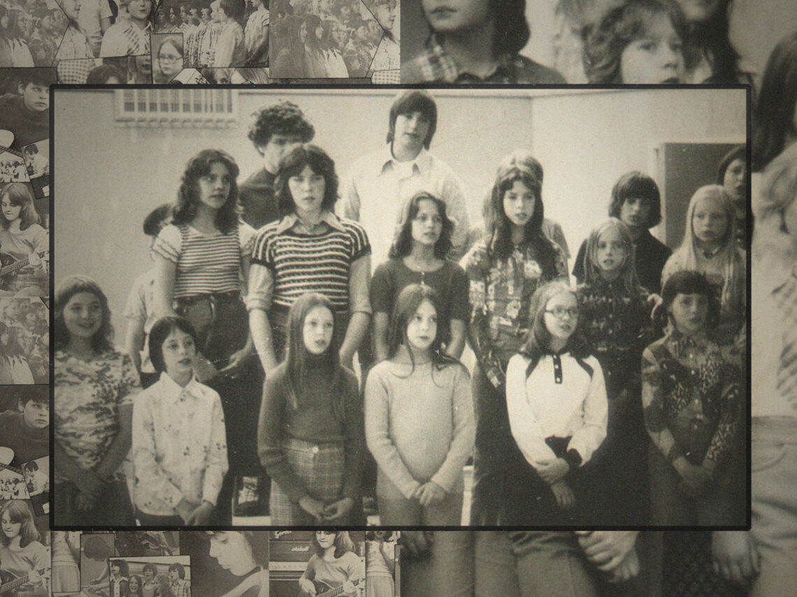 Innocence & Despair- 1970s school children sing Bowie, Beach Boys, Beatles and Eagles