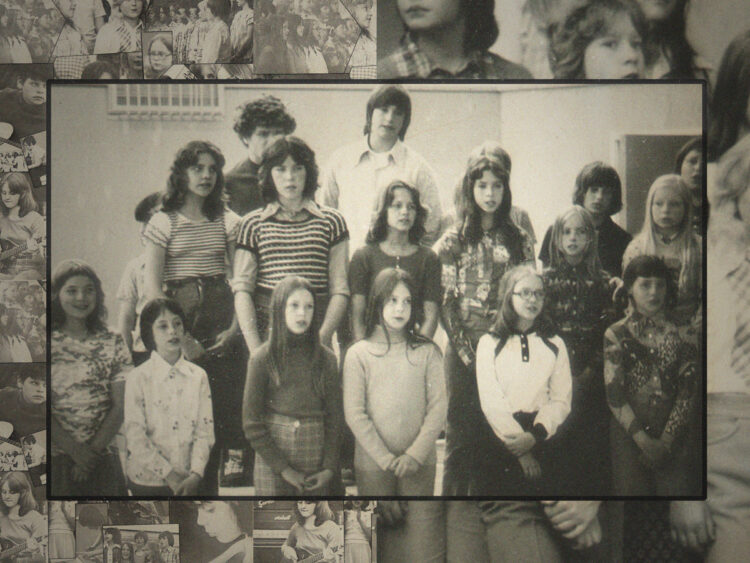 Innocence & Despair- 1970s school children sing Bowie, Beach Boys, Beatles and Eagles