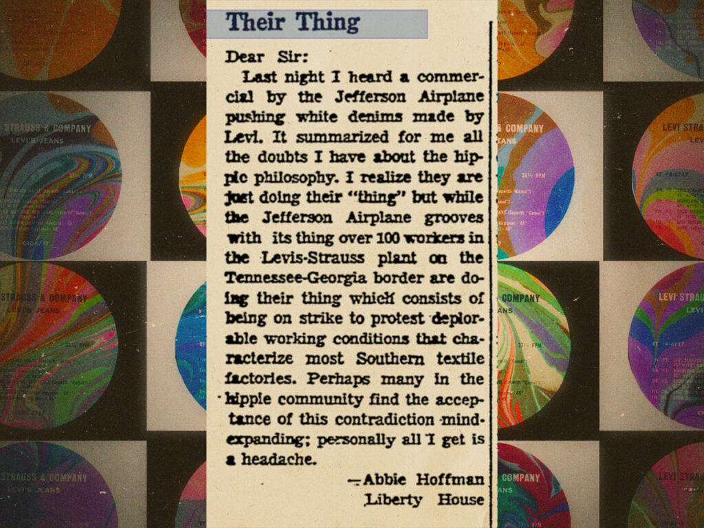 Of hippies, ducks and capitalist pigs- Jefferson Airplane’s acid-drenched Levi’s commercials