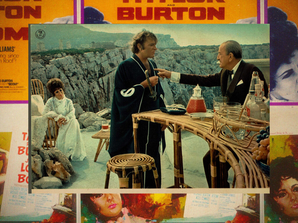 Watch John Waters’ favorite ‘failed art film’- The INSANE drunken mess that is ‘Boom!’