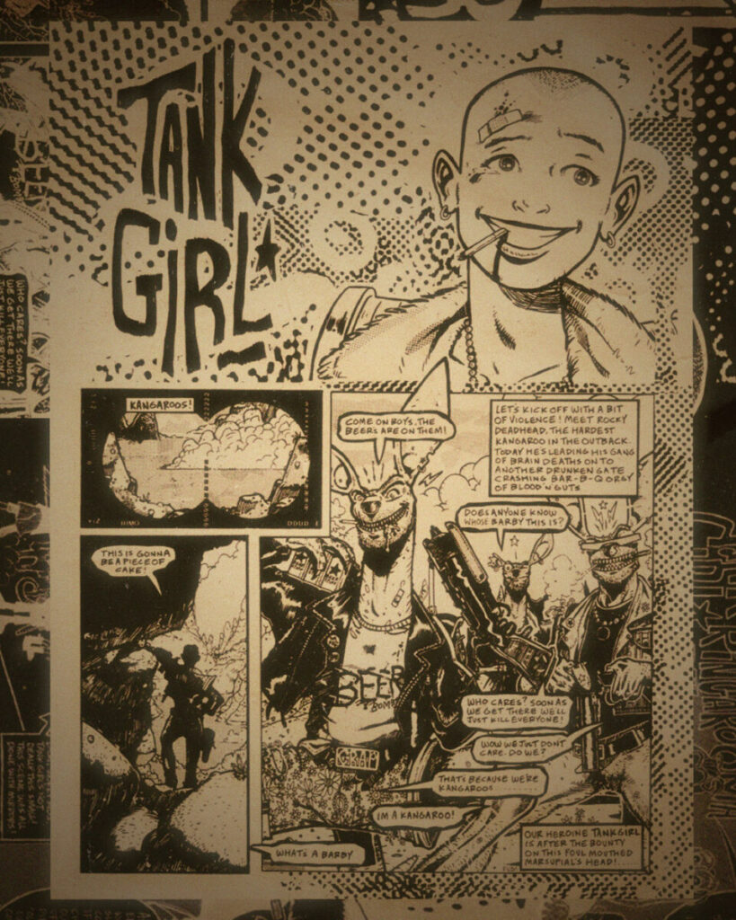 'A Little Outrageous' - How Jamie Hewlett called out the comics industry with Tank Girl