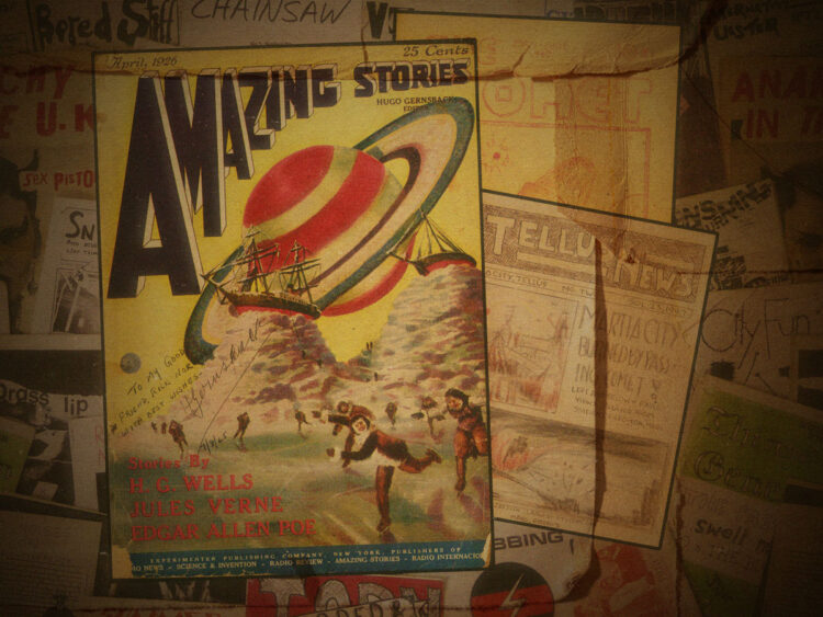 What was the first pop culture fanzine?