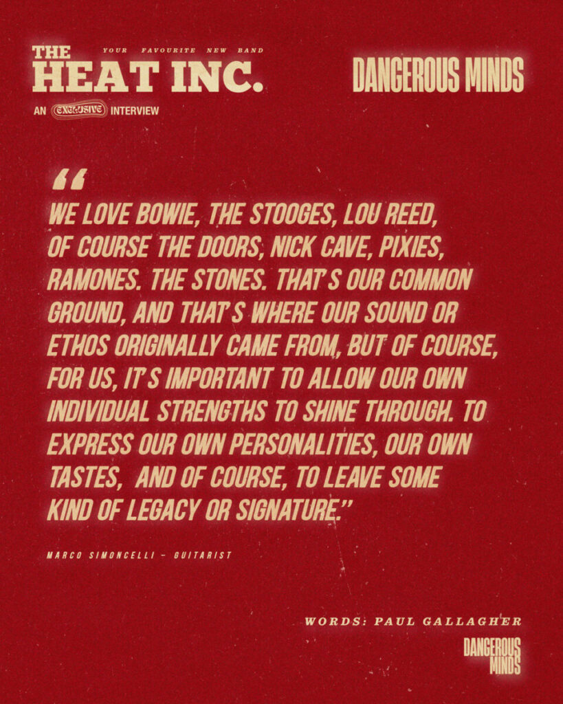Your Favourite New Band- An exclusive interview with Heat Inc - Dangerous Minds 02